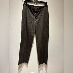 Jil Sander Men’s Tailor Made Pants Custom Bespoke in Brown Business Casual 33